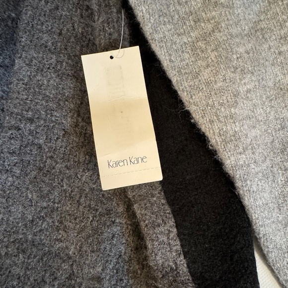 KAREN KANE Colorblock Funnel Neck Sweater Cabincore Nordic Cozy 0x - Picture 3 of 7